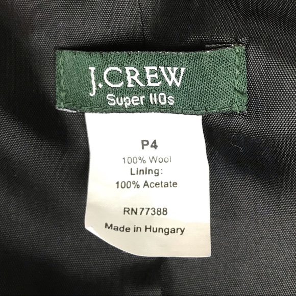 J. Crew | Super 110s Wool Blazer - Picture 5 of 6